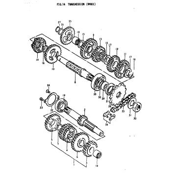 TRANSMISSION (RM80C)