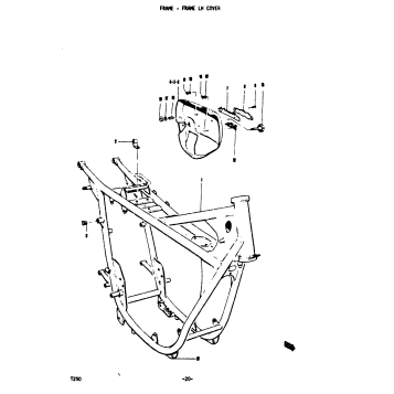 FRAME - FRAME LH COVER