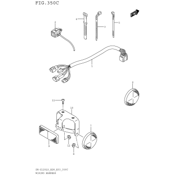 WIRING HARNESS (DR-Z125LL5 E28)