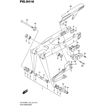 REAR SWINGINGARM
