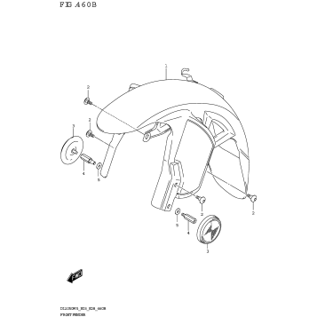 FRONT FENDER (DL1050RR)