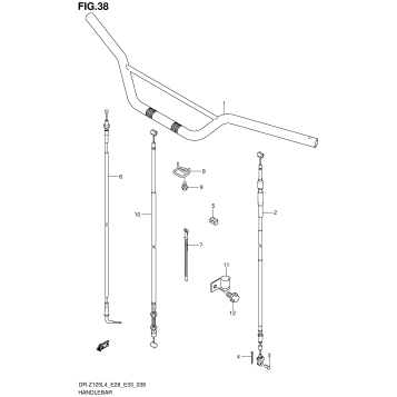 HANDLEBAR (DR-Z125L4 E33)