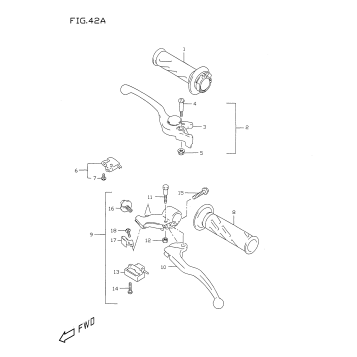 HANDLE LEVER (MODEL W/X)