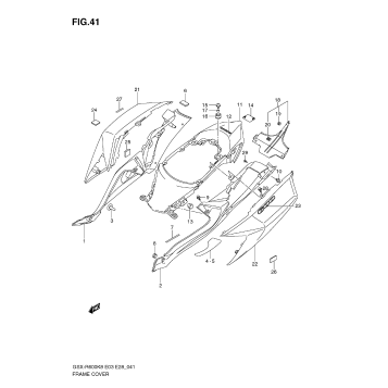 FRAME COVER (MODEL K8)