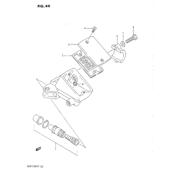 FRONT MASTER CYLINDER (J)