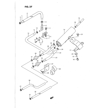 CANISTER (CALIFORNIA ONLY)