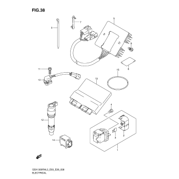 ELECTRICAL (GSX1300RAL3 E03)