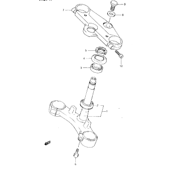 REAR CUSHION LEVER(MODEL J)