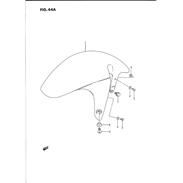 FRONT FENDER (MODEL R/S)