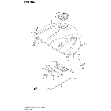 FUEL TANK (MODEL K2)