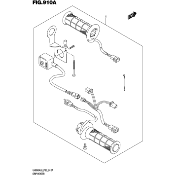 GRIP HEATER SET (OPTIONAL)
