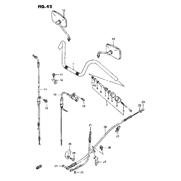 HANDLEBAR (MODEL N/P/R)
