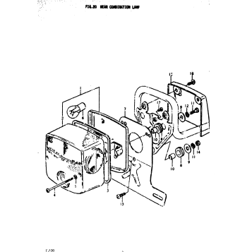 REAR COMBINATION LAMP