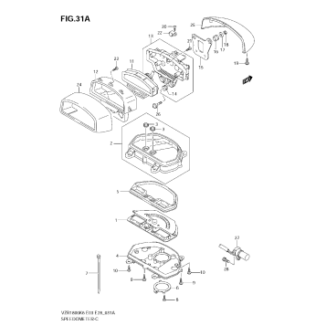 SPEEDOMETER (VZR1800K8/K9)