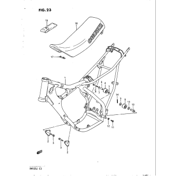 FRAME - SEAT (MODEL G)