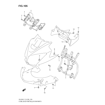 COWL BODY INSTALLATION PARTS