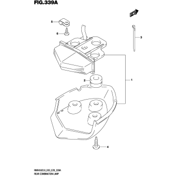 REAR COMBINATION LAMP (RMX450ZL9 E03)