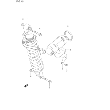 REAR SHOCK ABSORBER