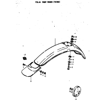 FRONT FENDER (TS185A)