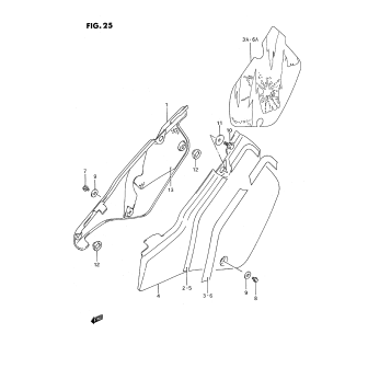 FRAME COVER (MODEL K/L/M)