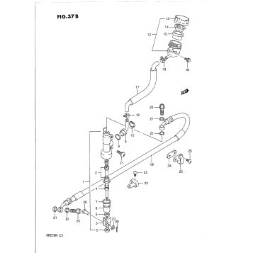 REAR MASTER CYLINDER (MODEL M/N)
