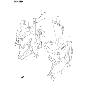FRAME COVER (MODEL K5)