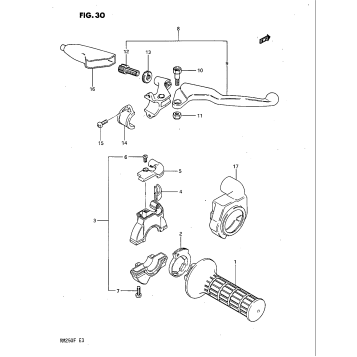 RIGHT HANDLE SWITCH (MODEL E)