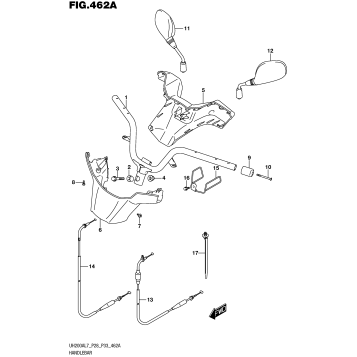 HANDLEBAR (UH200AL7 P28)