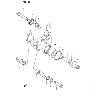 CUSHION LEVER (H/J/K)