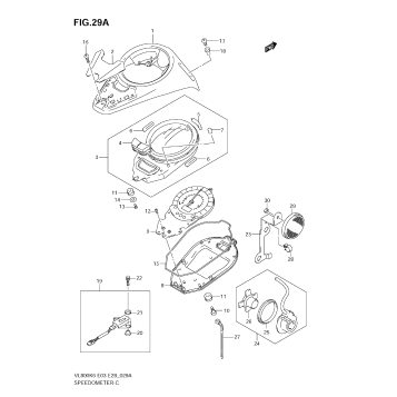 SPEEDOMETER (VL800K7/K8/TK7/TK8)