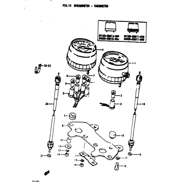 SPEEDOMETER - TACHOMETER