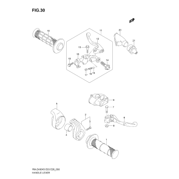 HANDLE LEVER (MODEL K5)