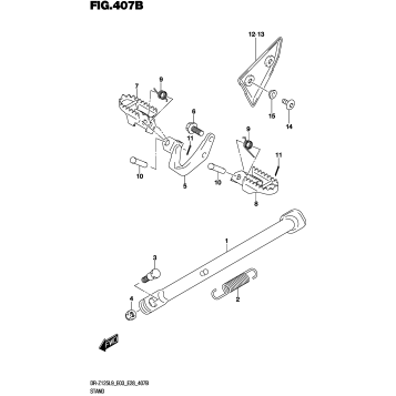 STAND (DR-Z125LL9 E03)