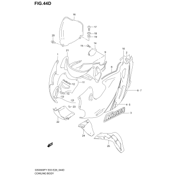 COWLING BODY (MODEL K2)