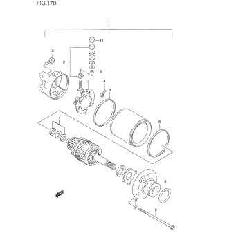 STARTING MOTOR (MODEL T)