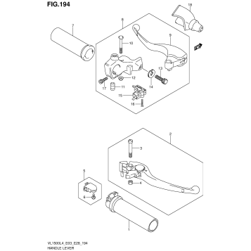 HANDLE LEVER (VL1500BL4 E03)
