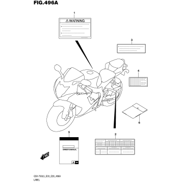 LABEL (GSX-R750L5 E03)