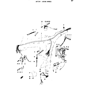 BATTERY - WIRING HARNESS