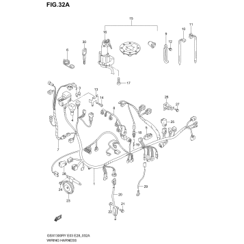WIRING HARNESS (MODEL K3)