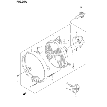 HEADLAMP (NOT FOR U.S. MARKET)