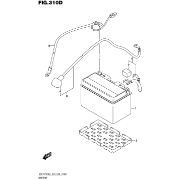 BATTERY (GSX-S750ZL8 E33)