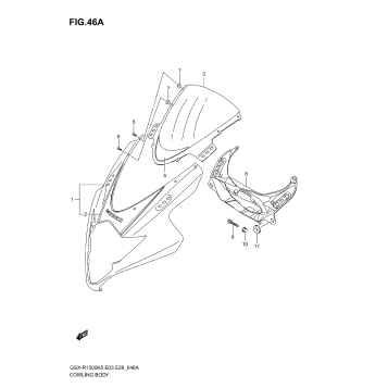 COWLING BODY (MODEL K6)