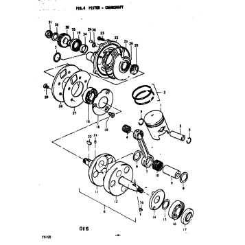 PISTON - CRANKSHAFT