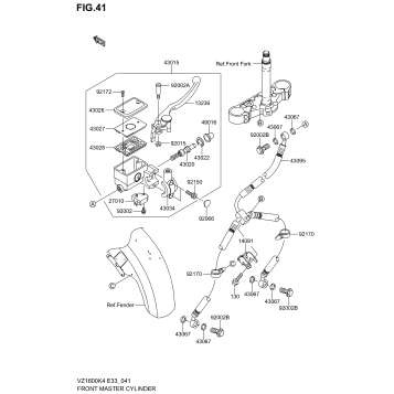 FRONT MASTER CYLINDER