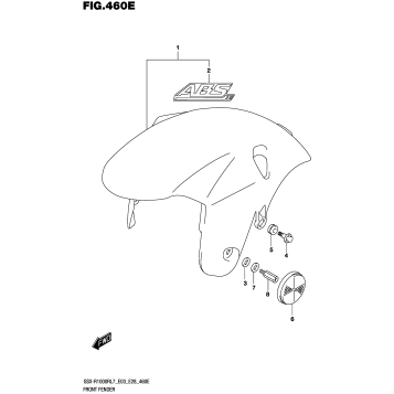 FRONT FENDER (GSX-R1000RZL7 E28)