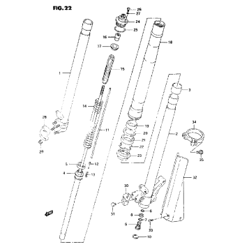 FRONT DAMPER (MODEL N)