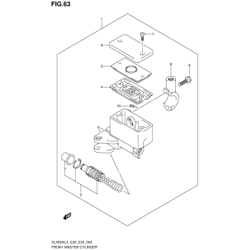 FRONT MASTER CYLINDER