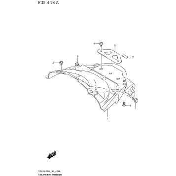 REAR FENDER EXTENSION