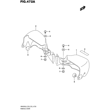 KNUCKLE COVER (AN400ZAL6 E28)