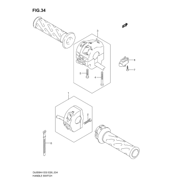 HANDLE SWITCH (MODEL K4)
